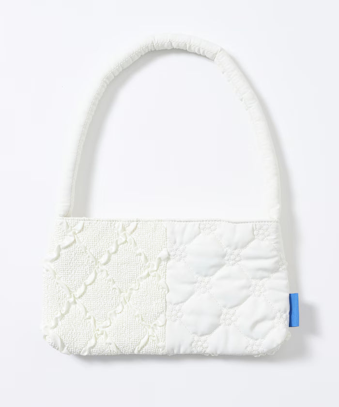Flower Quilt Patchwork One Handle Bag