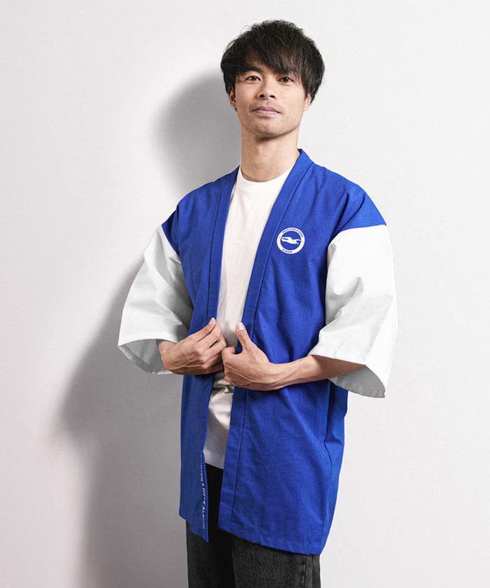[Release on 5/22 12:00] BHA Japanese Handcrafted Hanten: hanten - Sax Blue