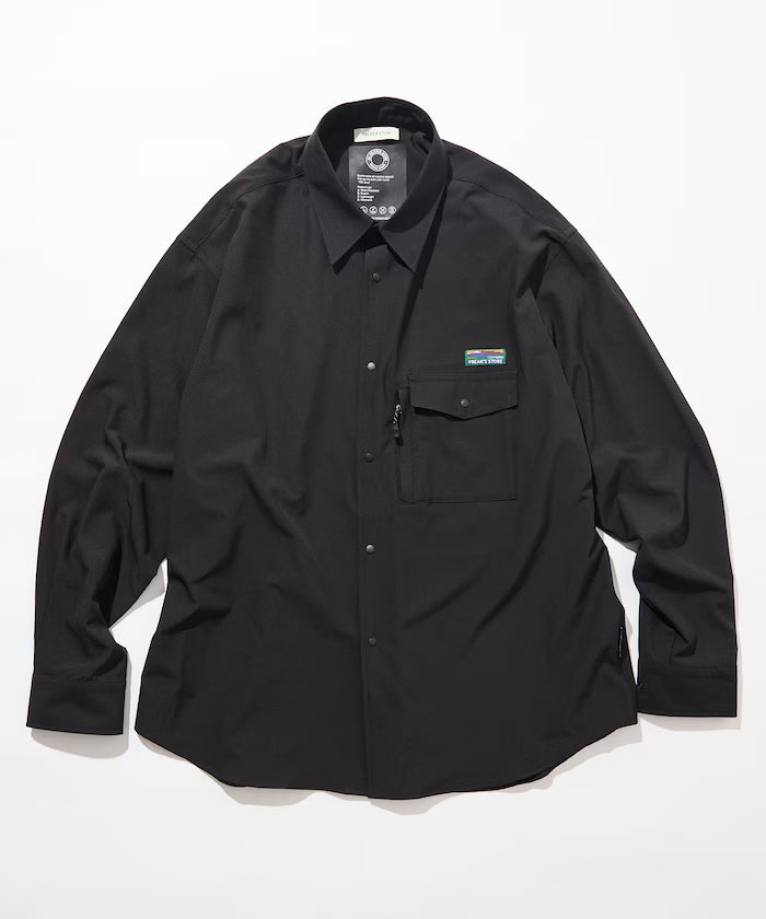 ALL WEATHER ACTIVE WEAR/All Weather Active Wear Relaxed Fit Pocket Shirt 【Limited Edition】