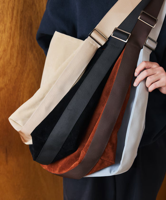 Custom ECO SUEDE SHOULDER BAG Eco Suede Shoulder Bag