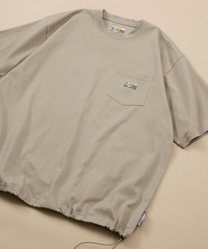 FREAK'S STORE for BEACH & FES Relax Fit One Point Logo Spindle Pocket T-shirt