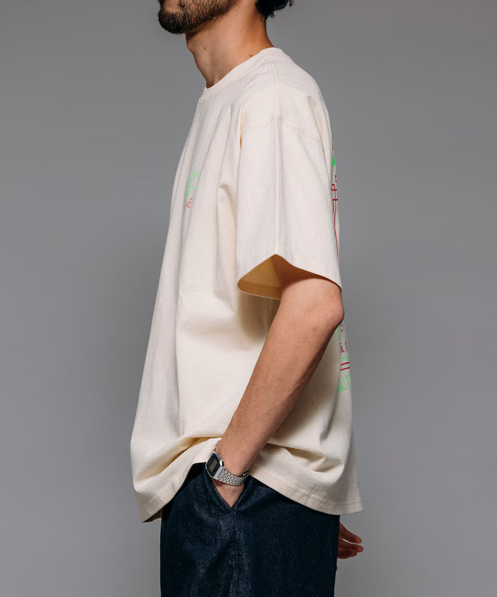 SPE x Purple Gold Hotel x FREAK'S Glow-in-the-Dark Back Print Crew Neck T-Shirt