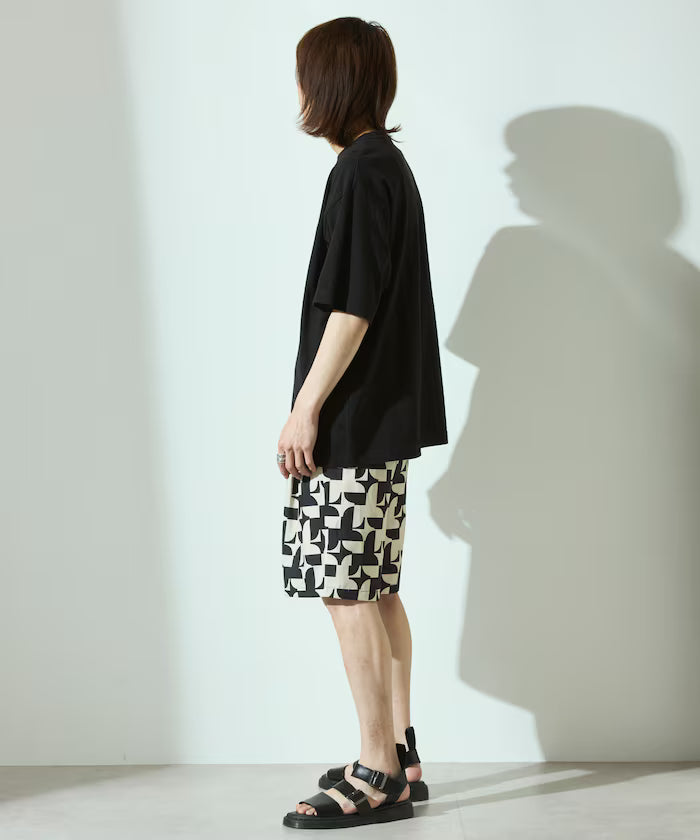 Pattern Easy Shorts / All-over Print Short Pants / Compatible with Setup