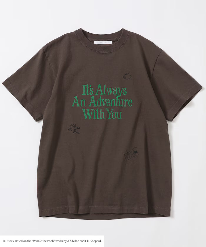 Winnie-the-Pooh Message Print T-Shirt