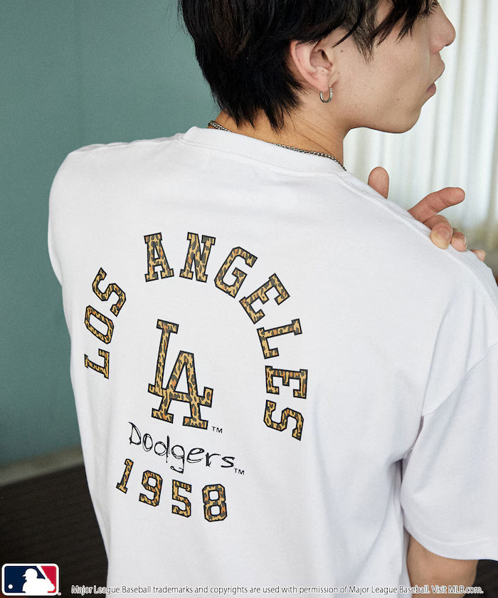 Limited Edition MLB Leopard Print Logo T-Shirt