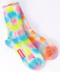 Tie-dye crew socks (for sizes 25.0-27.0cm) - Others/Pattern 1