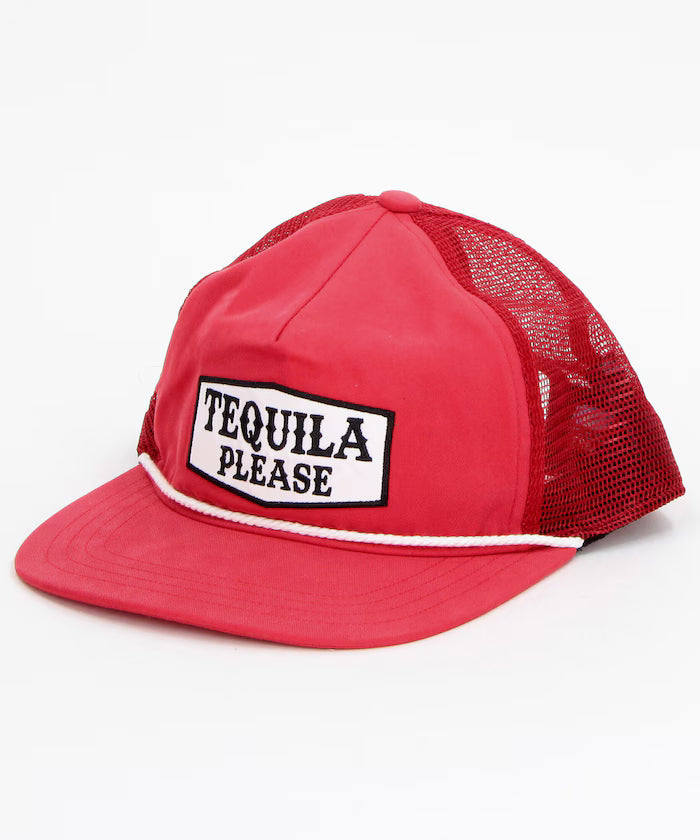 FREAK'S STORE for BEACH & FES Vintage-like Trucker Mesh Cap - TEQUILA RED