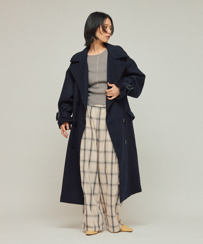 Oversized Recycled Wool Coat
