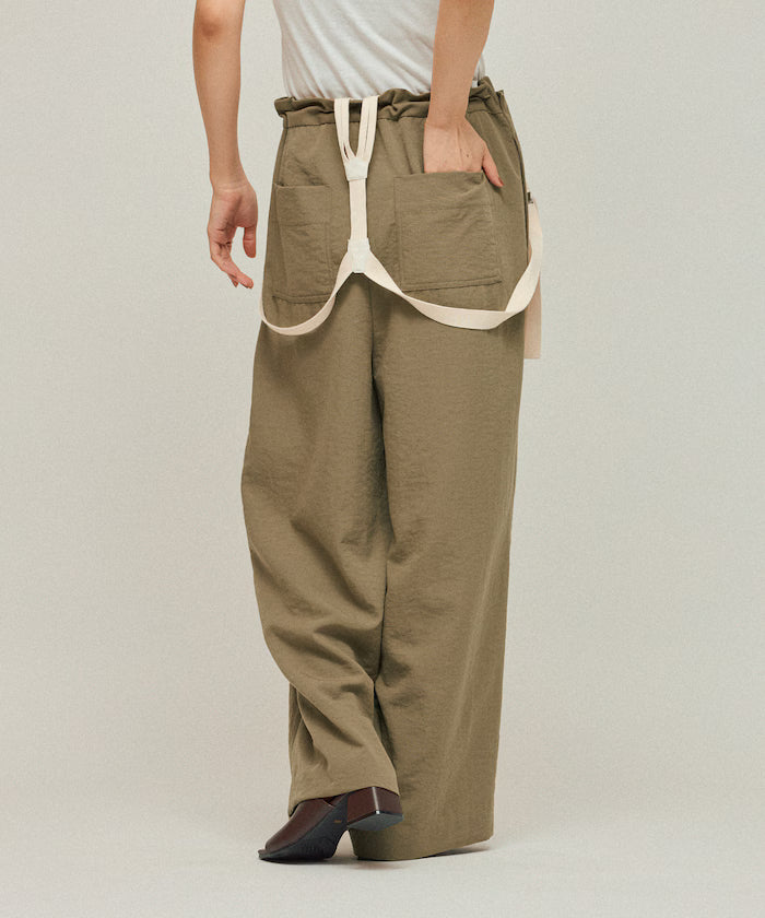 2WAY Suspender Pants / Wide Easy Pants