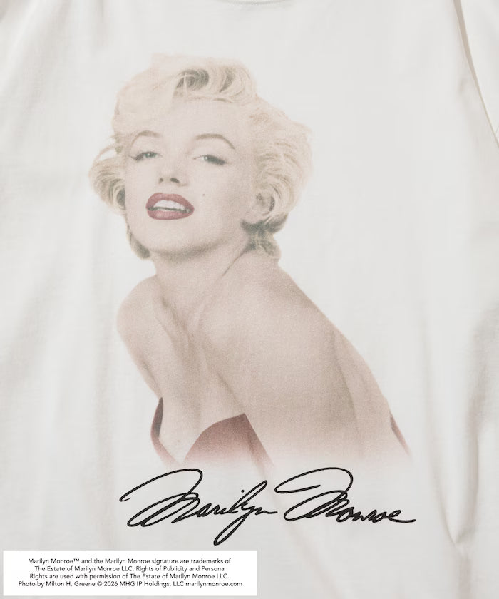 Special Order Marilyn Monroe L/S Cut Sew 'Red Sitting'
