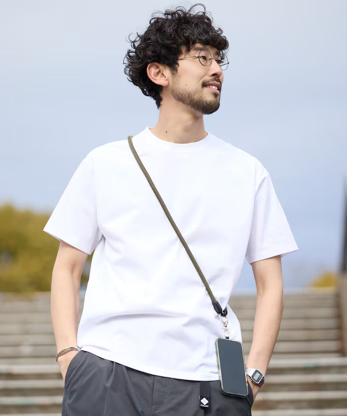 STORATECH Lightweight Basic Silhouette T-Shirt/Antibacterial/Odor-resistant/Antimicrobial/UV Protection/Contact Cooling/Moisture-wicking 【Limited Edition】
