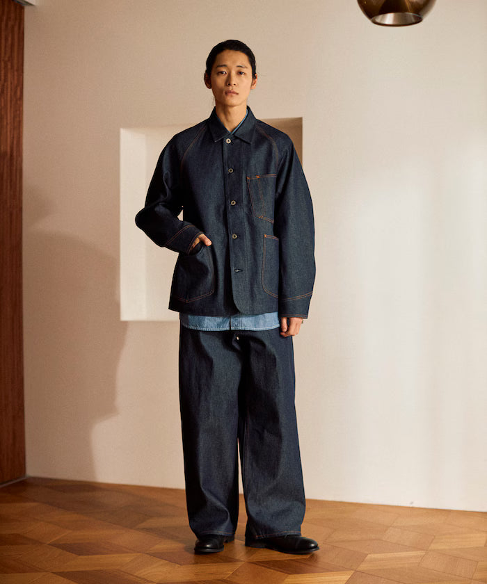 [Made in Japan] JAPAN DENIM COVERALL JACKET