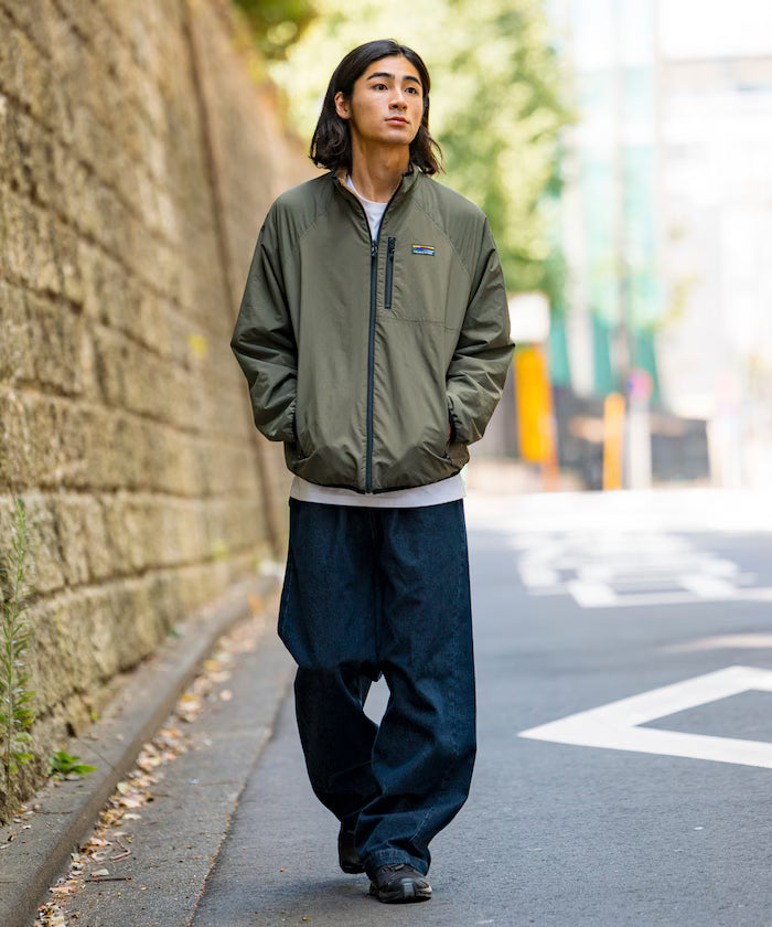 Relaxed Fit Nylon Fleece Reversible Blouson [Limited Release]