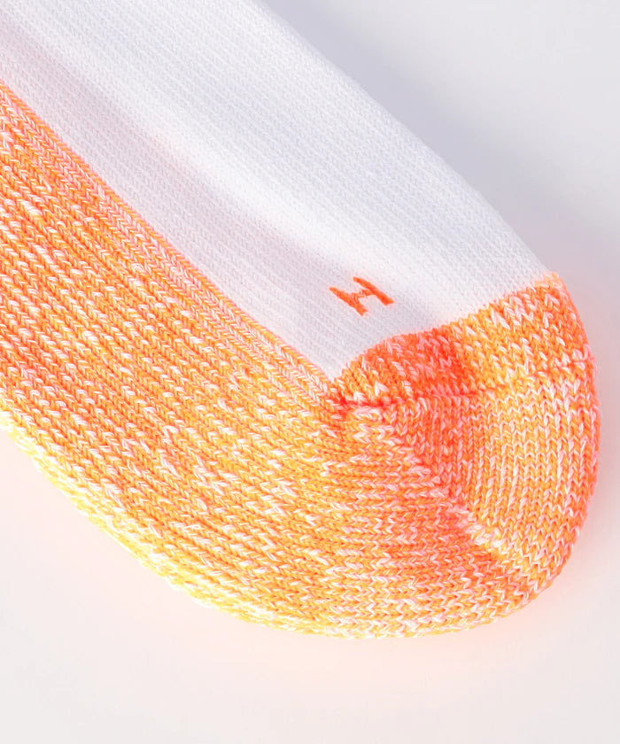 Sinker Sole Color Quarter Socks (for size 25.0-27.0cm)