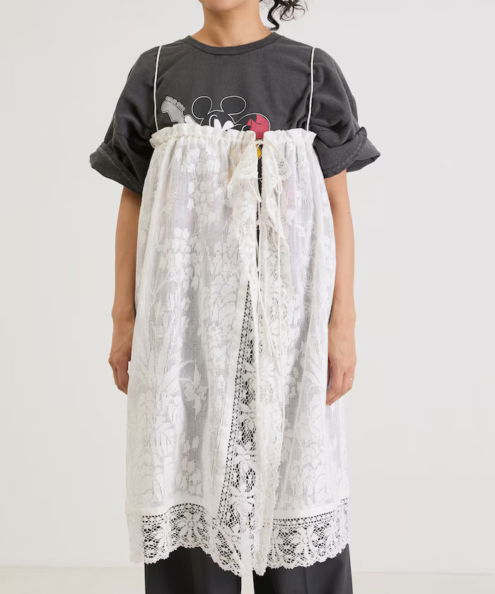 2WAY Lace Camidress & Lace Layered Skirt