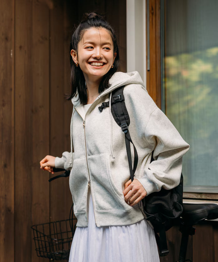 Relaxed Fit Zip-Up Hoodie 【Limited Edition】
