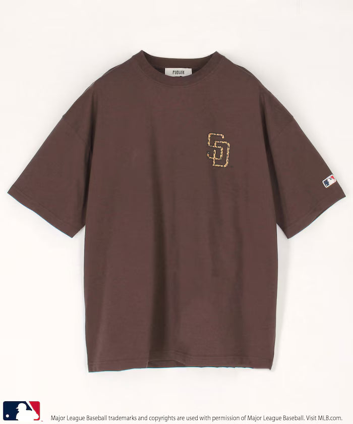 Limited Edition MLB Leopard Print Logo T-Shirt