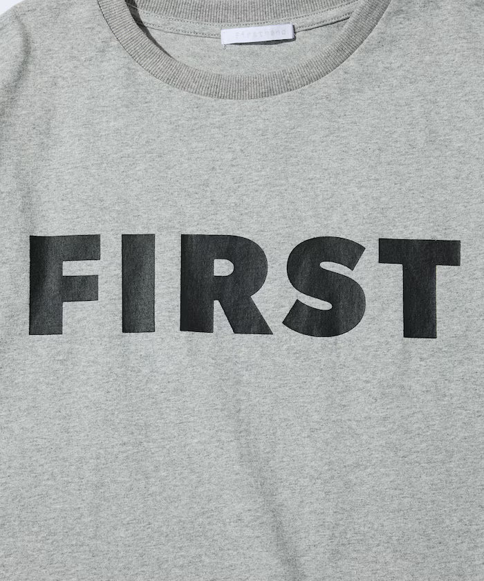 6 Ounce Front Logo Print Crew Neck T-Shirt / Print T-Shirt PR FIRST