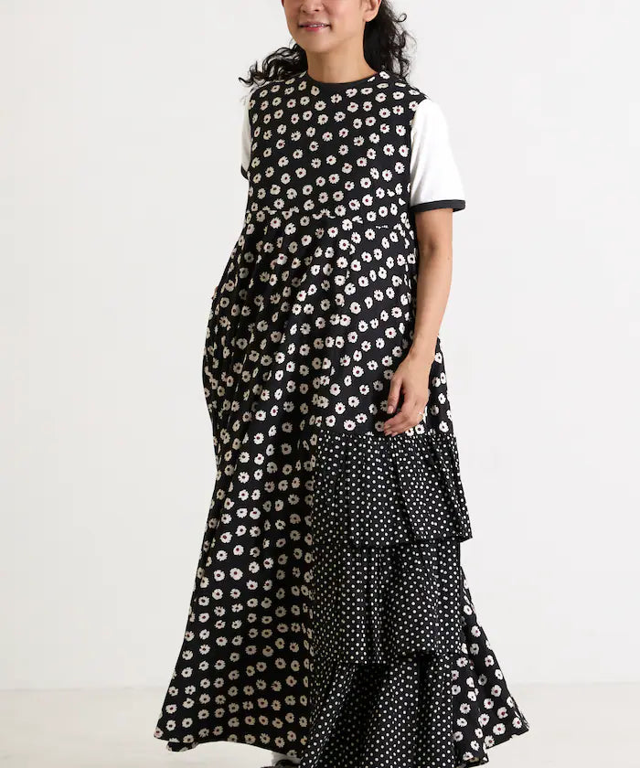 Asymmetrical Tiered Dress