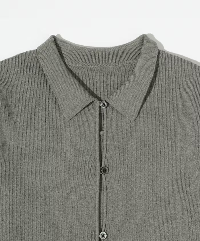 Functional Fabric Silk Blend Knit Ensemble Dress / Anti-Pill / Machine Washable