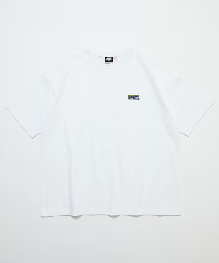 STORATECH/Stratech Big Silhouette One Point Logo T-Shirt/Antibacterial/Odor Resistant/Antimicrobial/UV Cut/Contact Cooling Moisture Wicking 【Limited Release】
