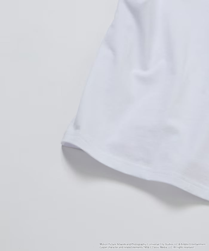 Casper Exclusive Big Silhouette Back Print Crew Neck T-Shirt [Limited Edition]