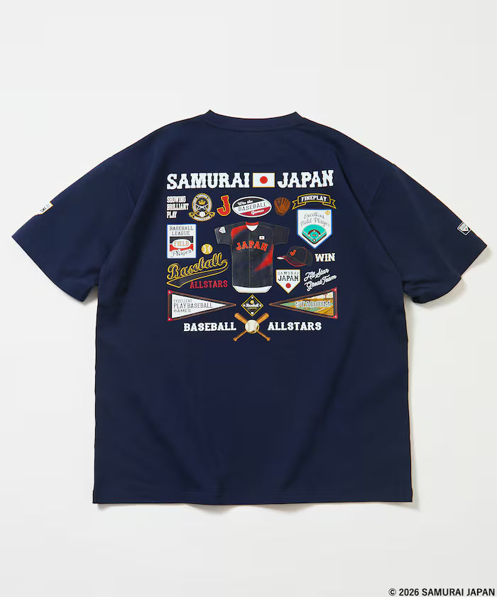 [March 5, 12:00 Release] SAMURAI JAPAN x FREAK'S STORE Limited Edition GRAPHIC TEE
