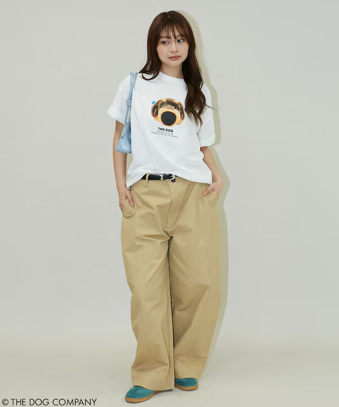THE DOG / Plush Toy Art T-Shirt Limited Edition