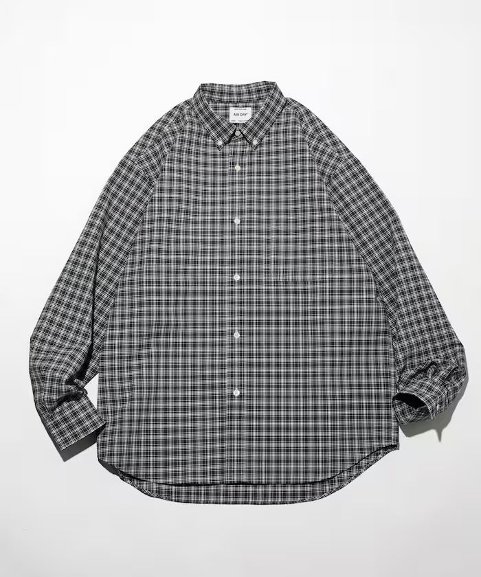 AIRDRY HIGH TECHYARN High-performance Material Oxford Button-down Shirt Long Sleeve