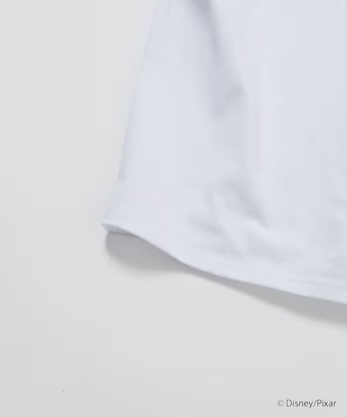 [TOY STORY] Exclusive Big Silhouette Back Print Crew Neck T-Shirt / Pizza Planet [Limited Edition]