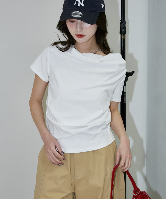 2WAY Draped T-Shirt Limited Release