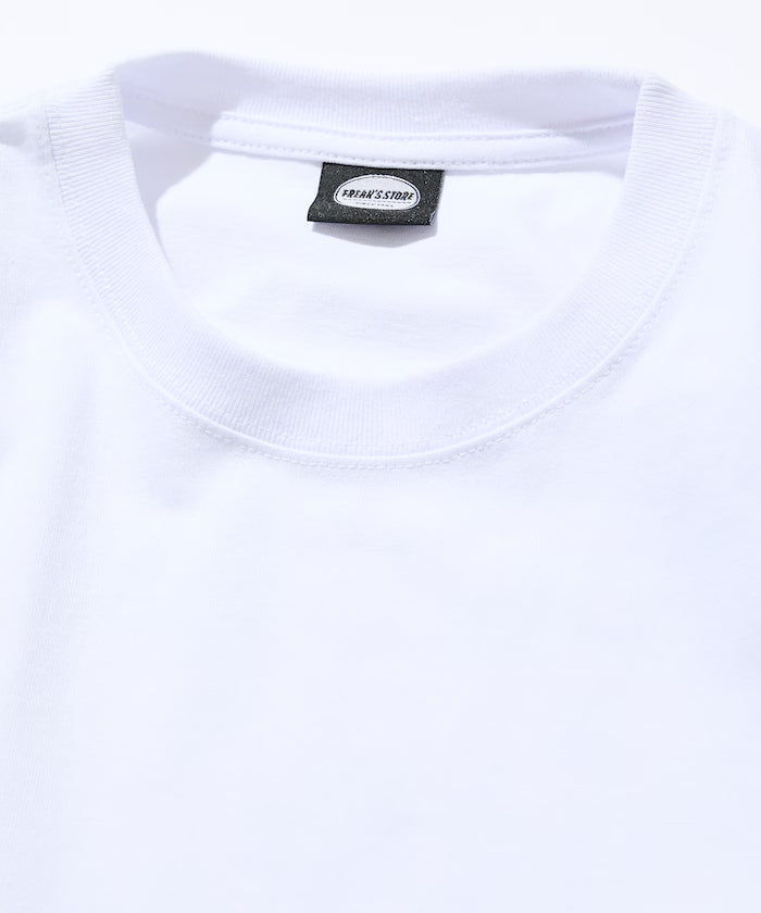 Big Silhouette Back Print Crew Neck T-Shirt / The Sound Brings 【Limited Edition】