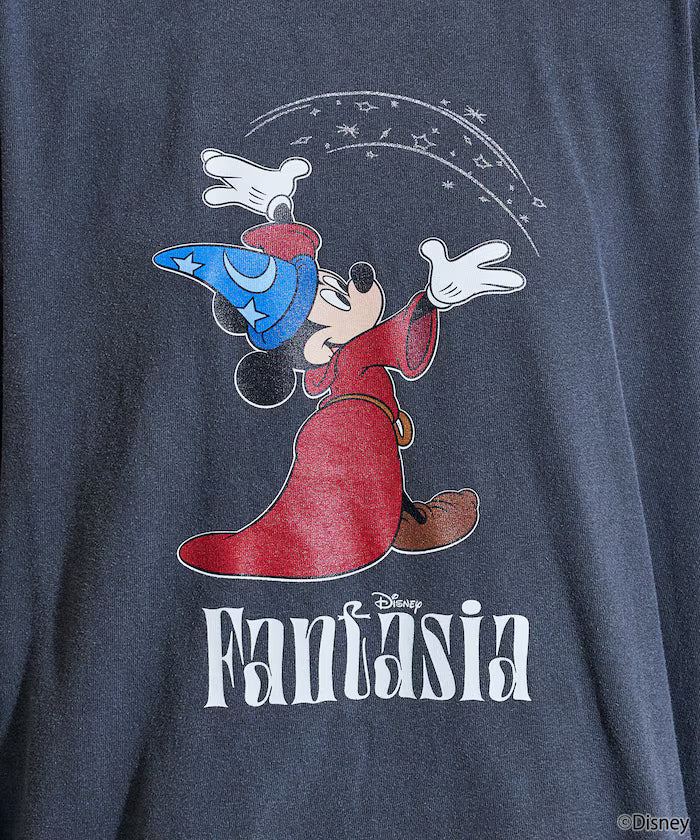 [DISNEY FANTASIA] Big Front Print Long T