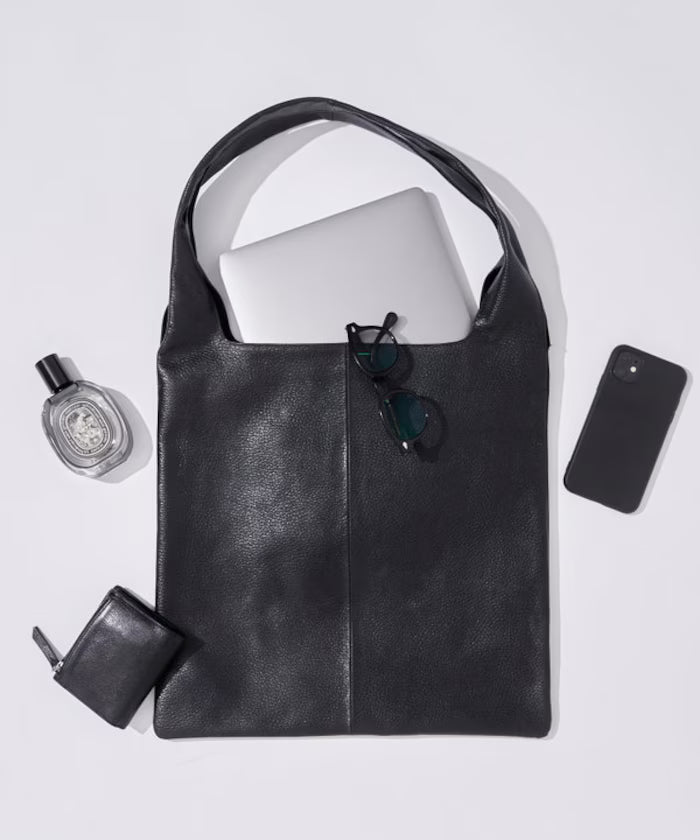 Leather Marche Bag / Leather Marche / Tote Bag / Cowhide / Water-repellent Leather