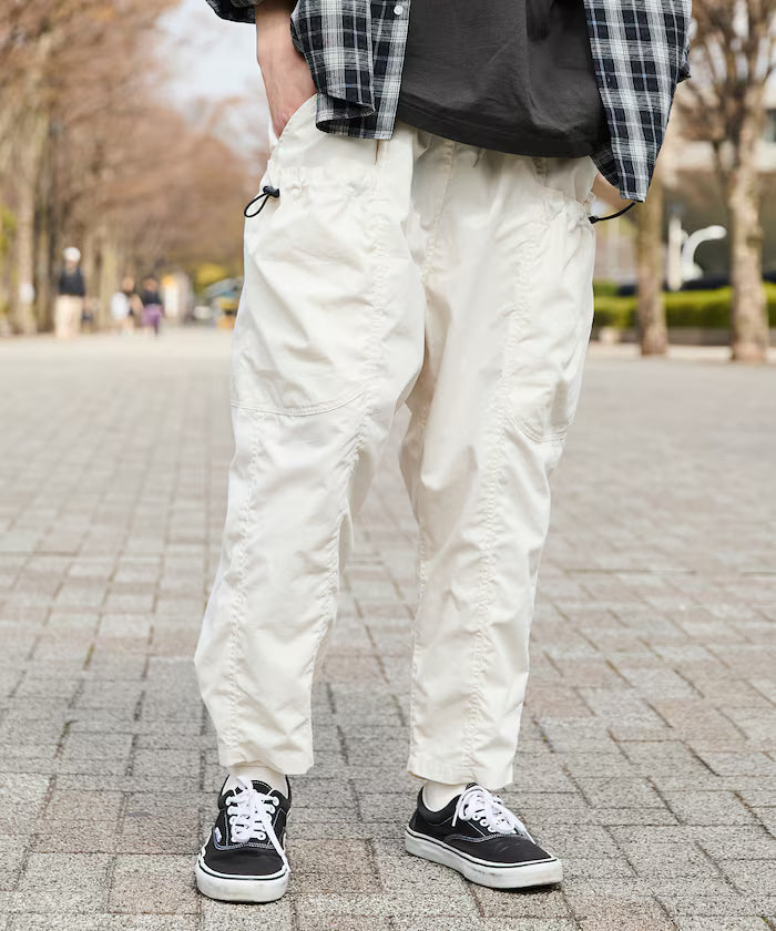 Wide Silhouette Barrel Leg Pocket Code Easy Cargo Pants [Limited Edition]
