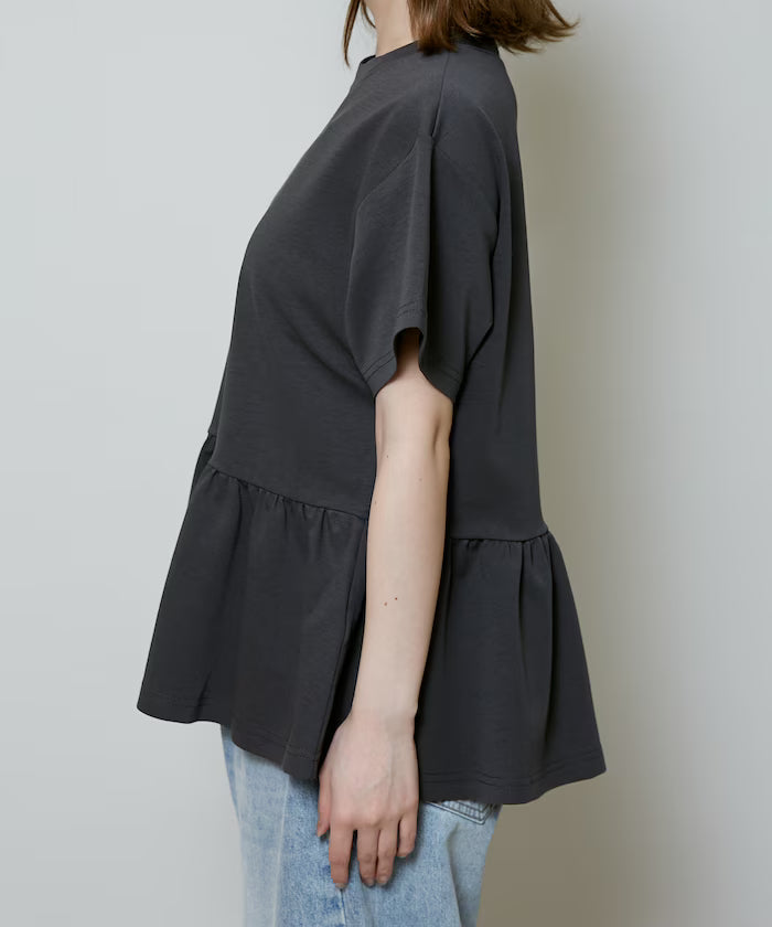 <Contact Cooling> Cool Ponchi Peplum T-Shirt Limited Edition