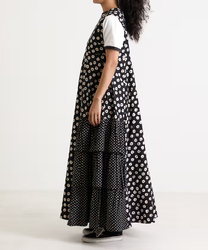 Asymmetrical Tiered Dress