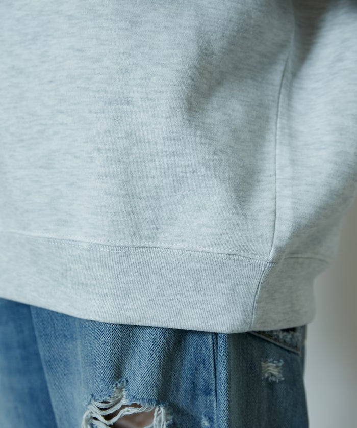 Hoodie with lace and brushed lining - Limited Release