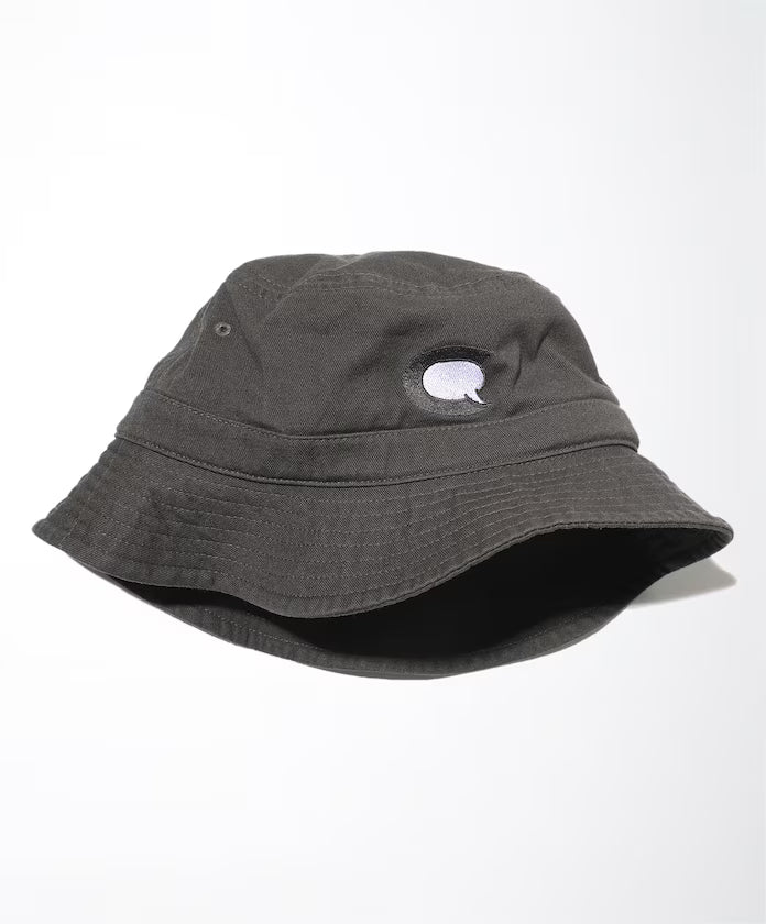 Cotton Twill Bucket Hat “C” - Charcoal Gray