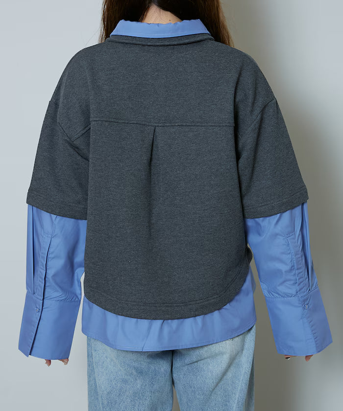 Shirt Layered Polo Top Limited Edition
