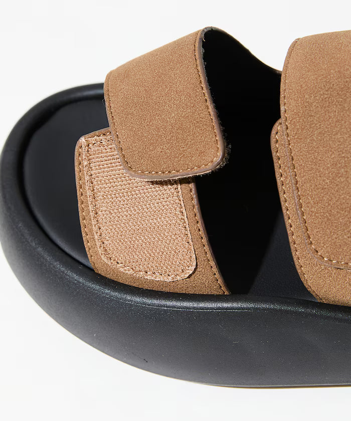 Limited Edition Volume Sole Double Belt Sports Sandal Platform Sole