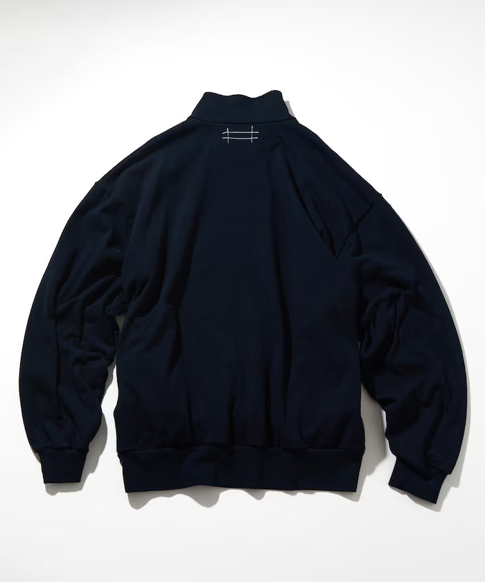 Heavy Weight Jersey Thermal Lined 3/4 Zip Cadet Collar Shirt