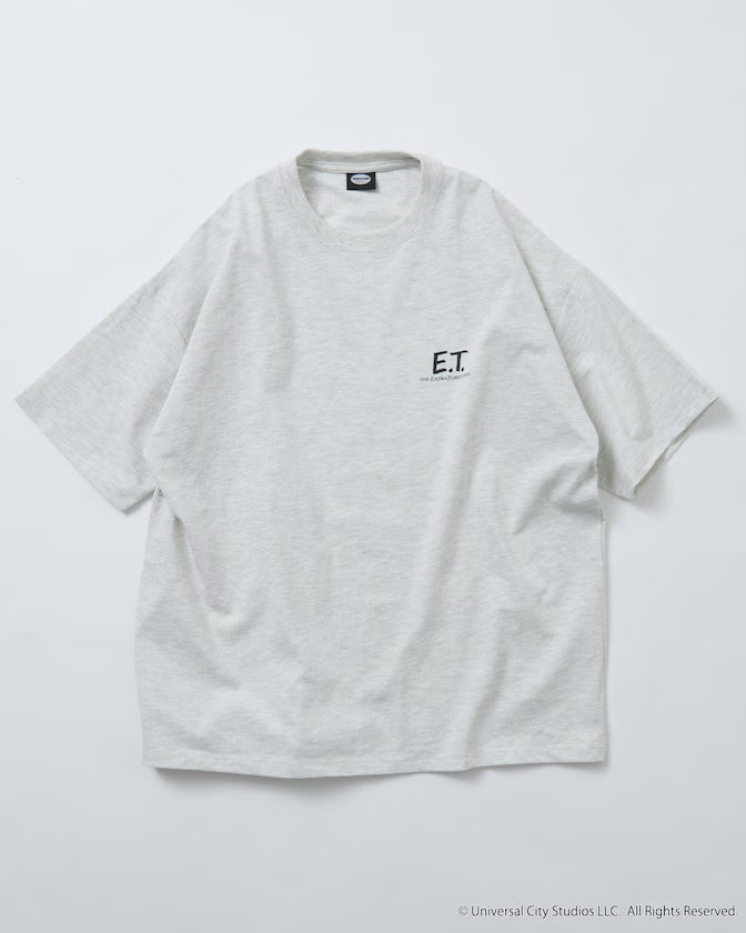 E.T. Big Silhouette Back Print Crew Neck T-Shirt Limited Edition