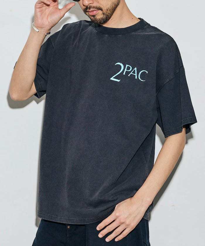 【EXCLUSIVE】2pac S/S Tee/Tupac Back Print T-Shirt
