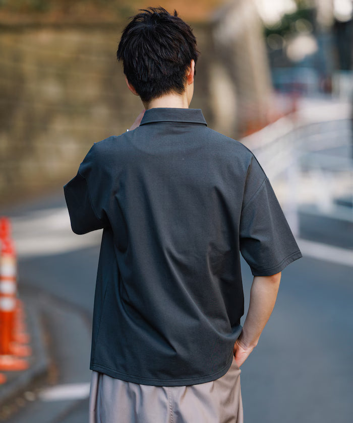 STORATECH/Stratech Big Silhouette Polo Shirt/Antibacterial/Odor Resistant/Sanitizing/UV Cut/Contact Cooling/Quick Drying 【Limited Release】