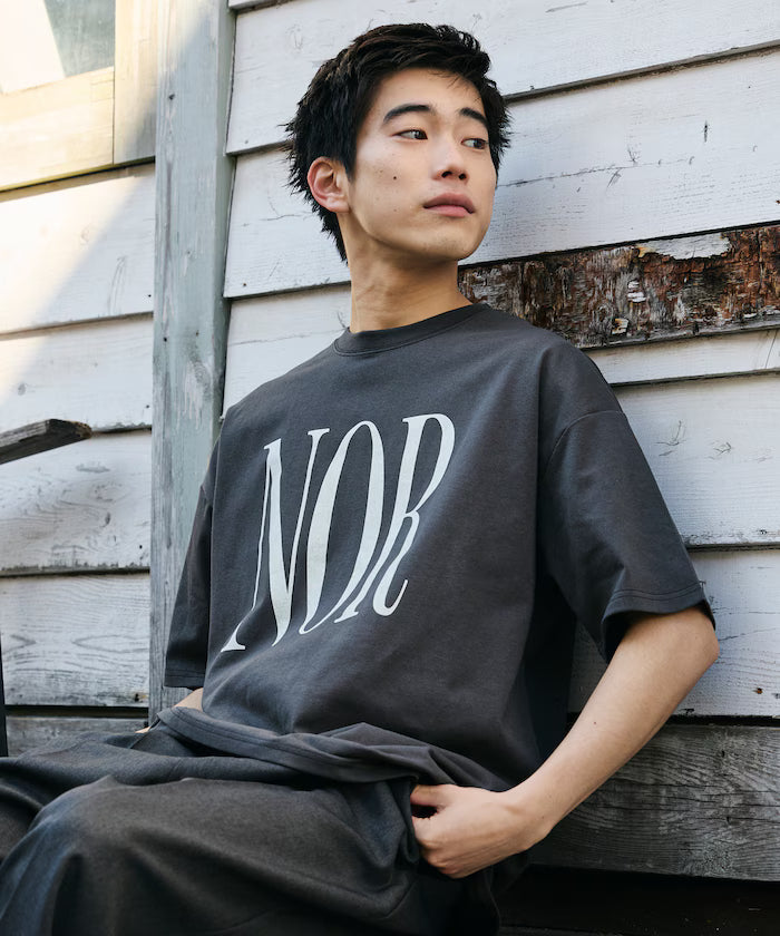 Big Silhouette Print Crew Neck T-Shirt / NOR 【Limited Release】