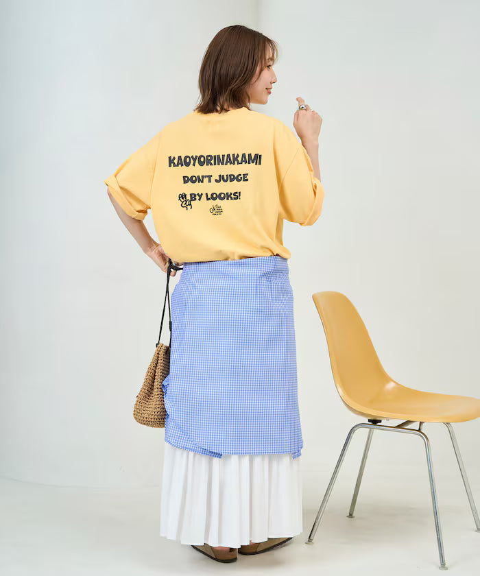[May 22 12:00 Start of Sales] kaoyorinakami × FREAK'S STORE / Kaoyorinakami Special Order Peace Boy Tee