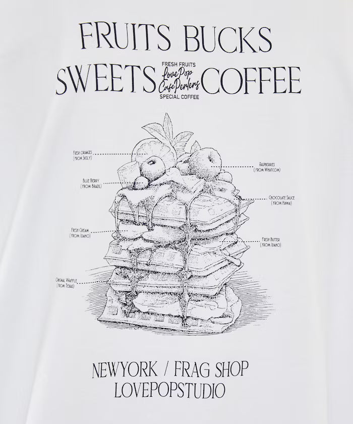 LOVE POP STUDIO SWEET SHOP LOGO T-shirt Limited Edition