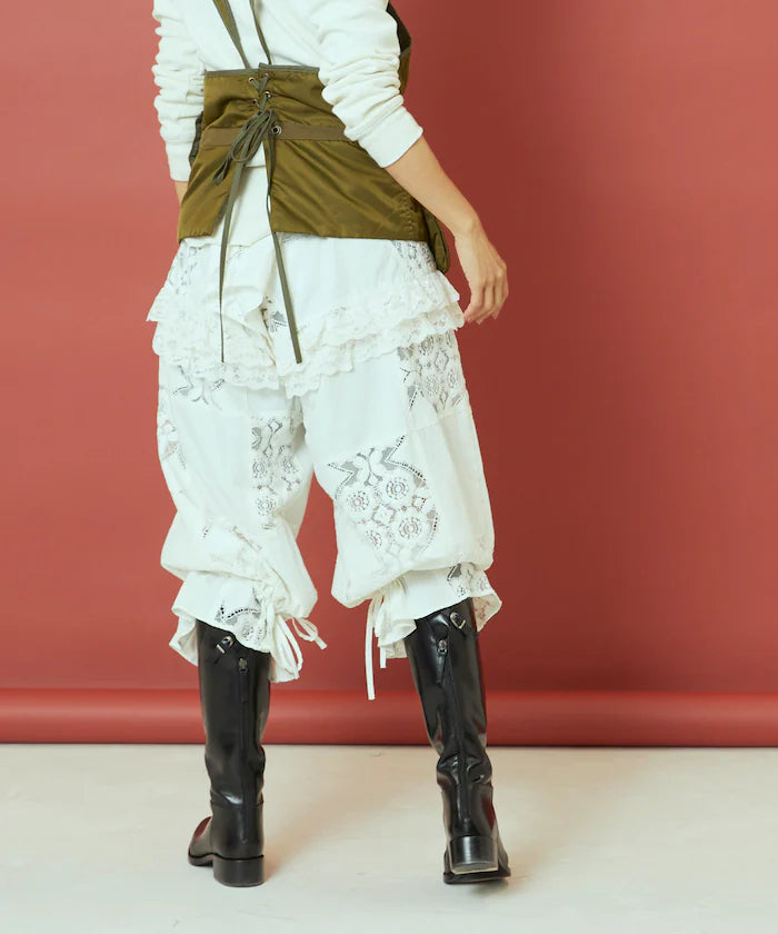 2WAY Lace Bolero & Chaps Pants