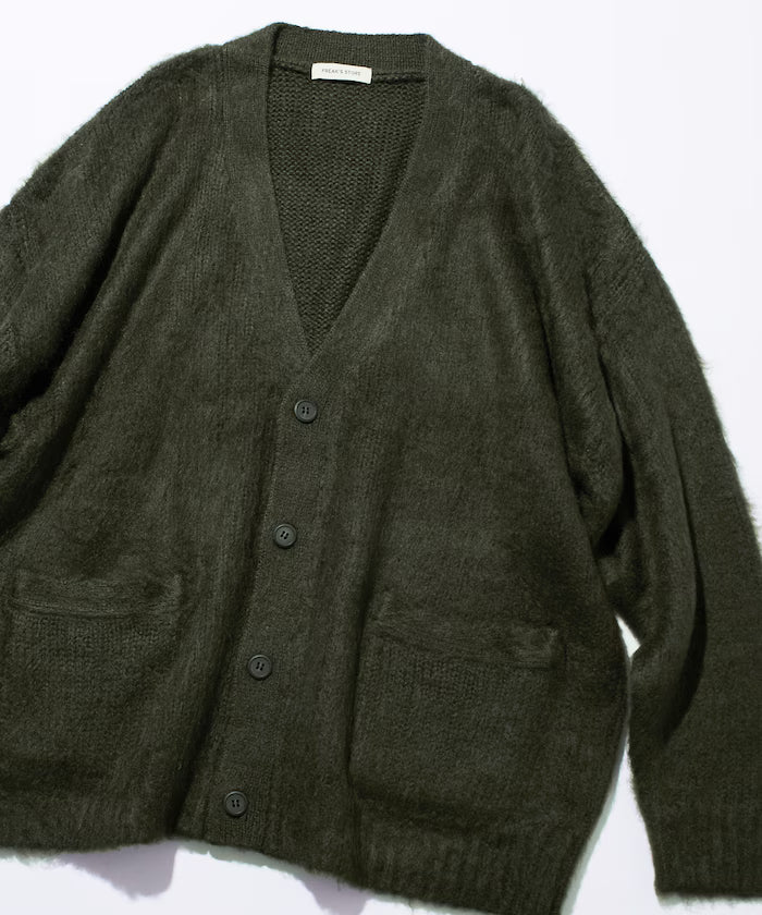 Relax Fit Shaggy Knit Loose Cardigan 【Limited Edition】